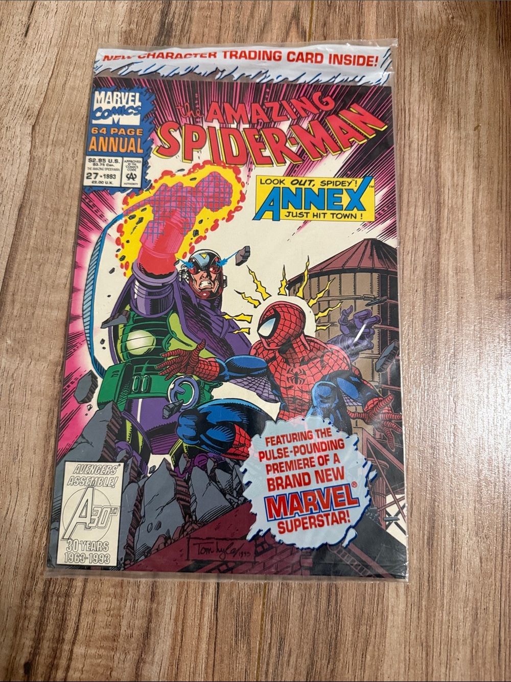 Marvel The Amazing Spider-Man Annual #27 Comic Book - Red/Blue